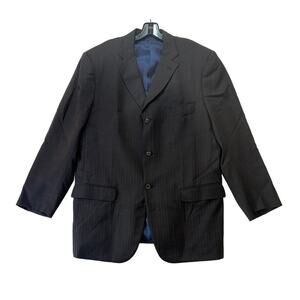 Gianluca Isaia Sport Coat 56 46R Sciammeria Spider Steward A. Gray Wool Blazer